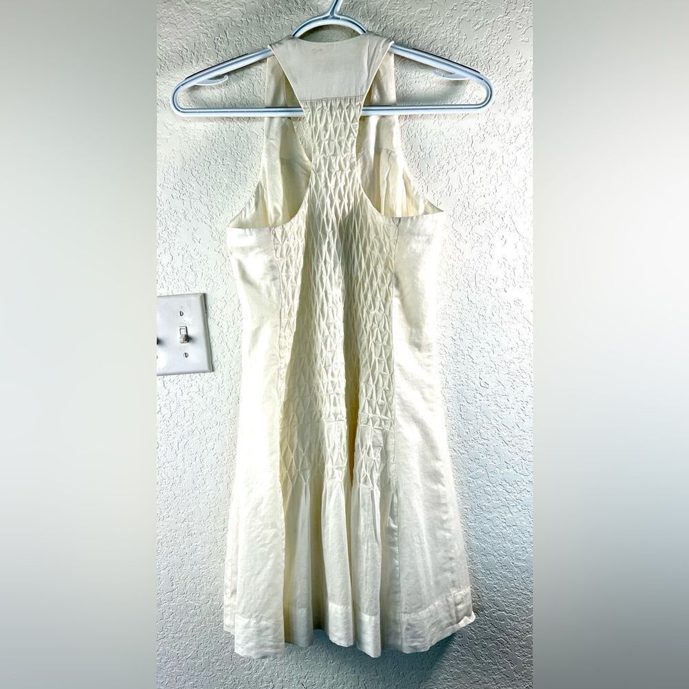 Rag & Bone Ivette Cream Racerback Mini Dress - Picture 7 of 12